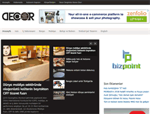 Tablet Screenshot of decor-mag.com